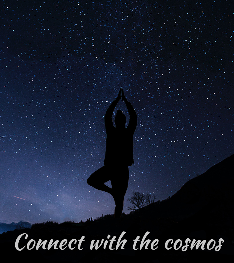 Connect with the cosmos.